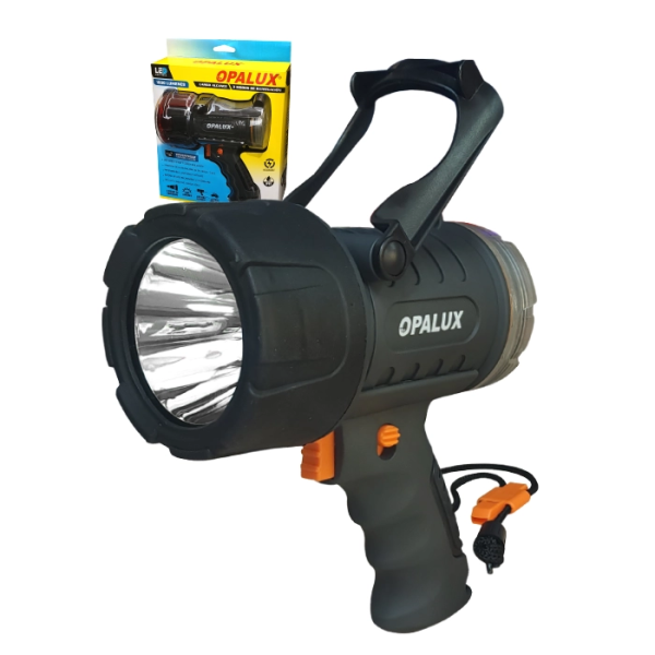 FARO PIRATA “OPALUX” 12W, 1000LM LUZ BLANCA, BAT LITIO 3.7 V, 2200MAH, 400MT ALCANCE, IP67 FLOTANTE, INC. TAPA ROJO, 1 PITO DE EMERGENCIA, TAPA LUMINICENTE, 3 MODOS (ALTA/BAJA/SOS) CARGA USB-TIPO C